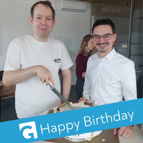 🎂 Happy Birthday Simon 🎂

Letzte Woche feierte Simon seinen 30. Geburtstag. Zu diesem Anlass haben Markus und Christian...